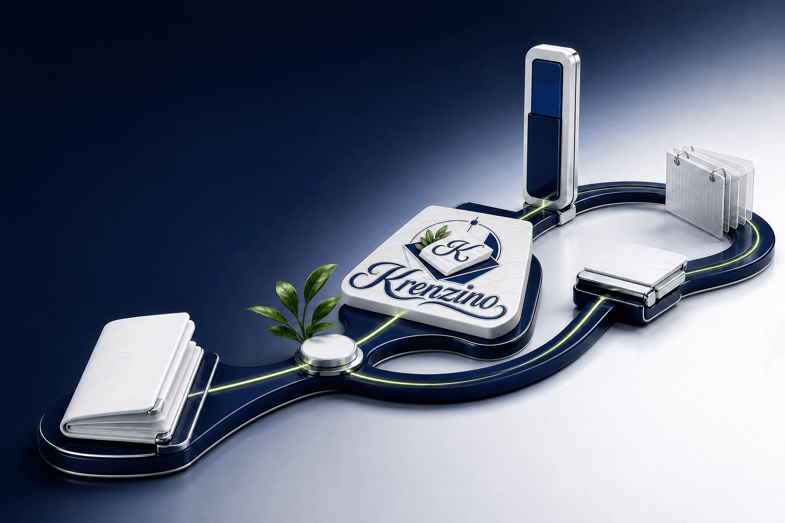 Statements, payments, status, and correction records connected through one Krenzino servicing path